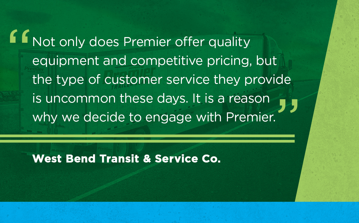 Premier Trailer Leasing Testimonial